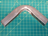 WELDANDFABSHOP Pre-Bent 90 Degree 1" Square Tube with 5inch Tangents. (Pack of 2)