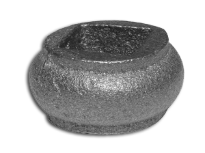 5/8" Round Cast Iron Full Knuckle / Collar Box of 10