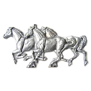 Decorative Aluminum Cast Left Horse Style 231