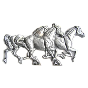 Decorative Aluminum Cast Right Horse Style 232