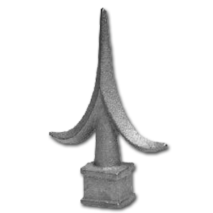 5/8" Cast Iron Spear Style V15 Box of 10